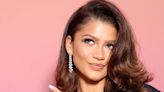 When in Rome: Zendaya Stuns in a Cool Black Suit and Sheer Top Combo while in Italy