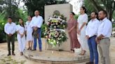 Realizan homenaje a reina Isabel en jardín con su nombre en Yucatán