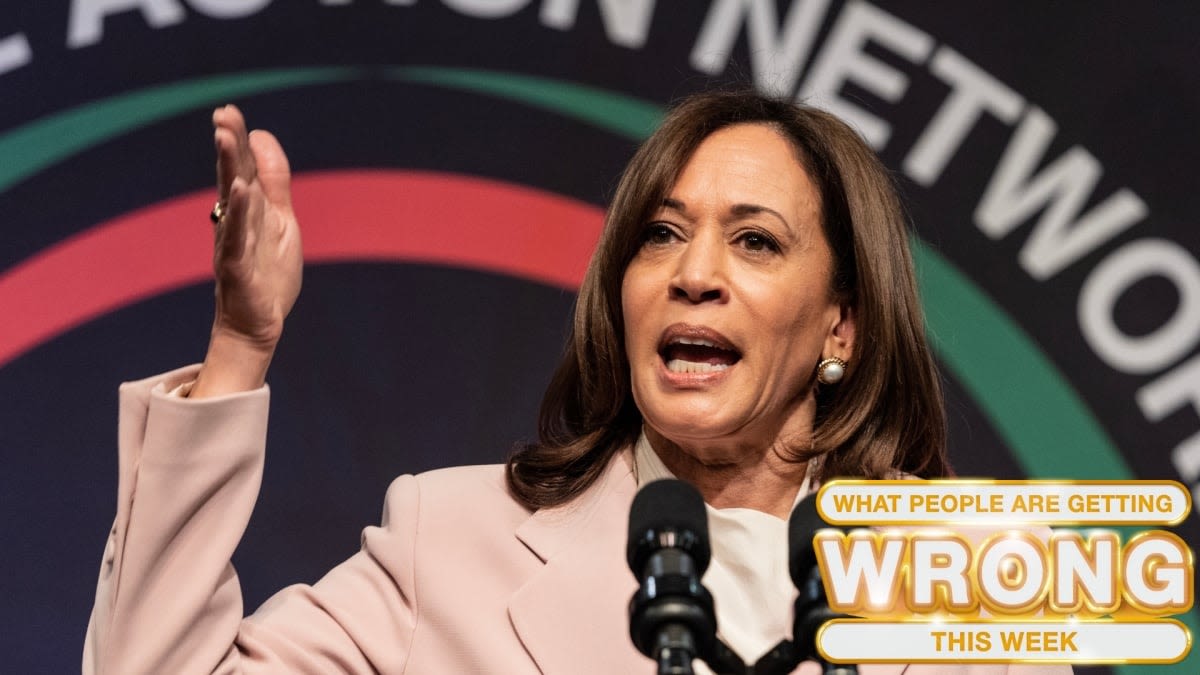 What People Are Getting Wrong This Week: Did Kamala Harris Really Work at McDonald's?