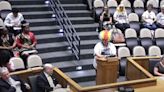 ‘This council and administration is a circus’: Prine supporter attends Mobile City Council meeting dressed as clown