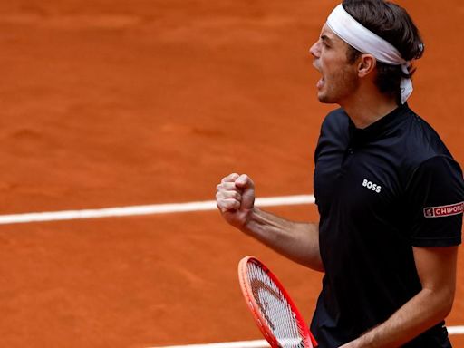 Taylor Fritz irrumpe en cuartos de Madrid por primera vez