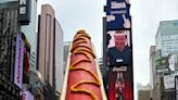 How a 65-foot ‘Hot Dog in the City’ relishes generations of NYC street food and vendors | amNewYork