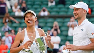 Hsieh and Zielinski win mixed doubles title at Wimbledon