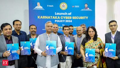 Karnataka launches cybersecurity policy to combat rising levels of cybercrimes in the state - The Economic Times