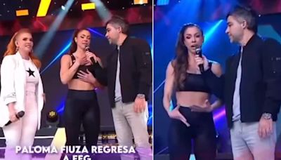 Paloma Fiuza lloró al regresar a ‘Esto es Guerra’ luego de superar dura lesión que la alejó del reality