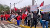 Trabajadores y choferes de la Intendencia Nacional de Bomberos acatan paro nacional de 48 horas