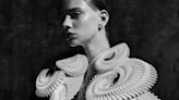 The designer taking inspiration from fossils to create futuristic clothes