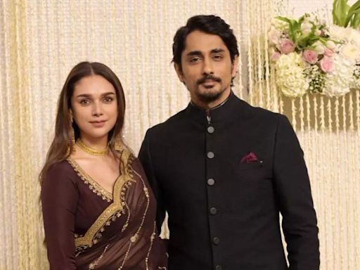Aditi Rao Hydari and Siddharth are Bollywood's new playful lovebirds who found magic in laughter | Hindi Movie News - Times of India