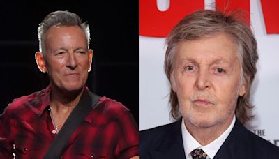 Paul McCartney roasted Bruce Springsteen telling him Taylor Swift is more deserving of his lifetime achievement award