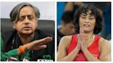 Shashi Tharoor's message in Hindi for wrestler Vinesh Phogat: ‘System se…’