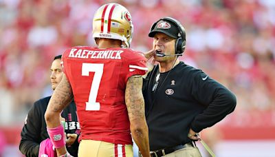 Harbaugh: Kaepernick won't be on staff this year