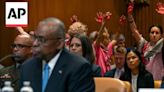 WATCH: Protesters interrupt Lloyd Austin during Senate committee hearing