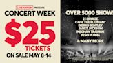 Live Nation announces Concert Week 2024 - Tickets to 5,000 shows are just $25