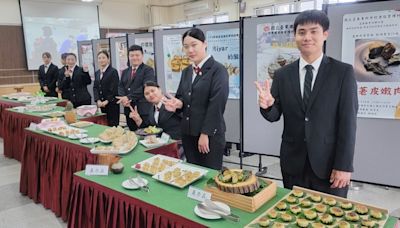 東專餐旅科畢業生展成果 五專、二專攜手設宴