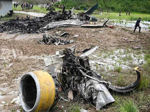 Video: Saurya Airline plane crashes in Nepal with 18 dead, pilot sole survivor