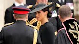 Meghan Markle Arrives at Queen Elizabeth II's Funeral