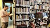 House of poet Sankha Ghosh, who once rented a flat for his book collection, now a library