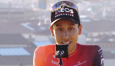 Egan Bernal se fue de lengua y chicaneó en el Tour de Francia; ganó enorme ovación