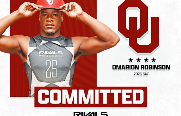 Rivals250 safety Omarion Robinson headed for Oklahoma