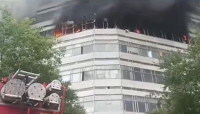 Fire rages at Moscow research center behind signal-jamming tech—Video
