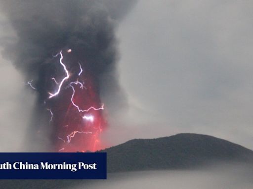 Indonesia’s Mount Ibu erupts, forces 7 villages to evacuate