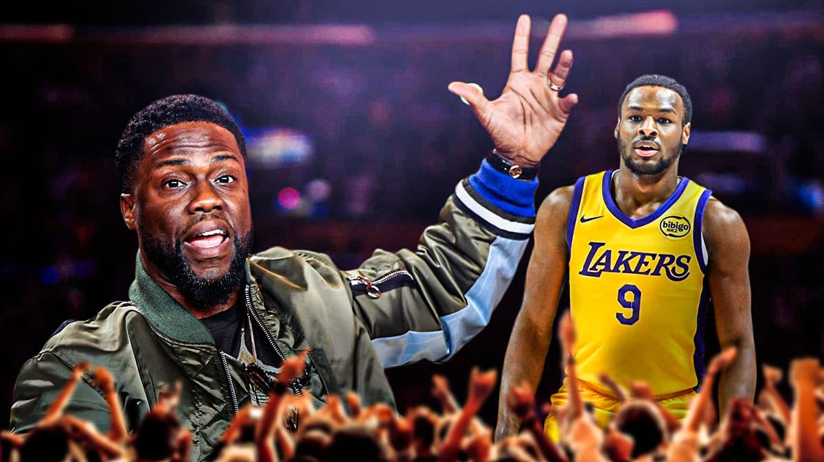 Kevin Hart shuts down Lakers' Bronny James haters with strong statement