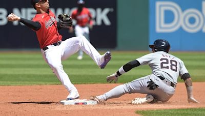 Guardians rally to tie in 9th, down Tigers in 10th on walkoff