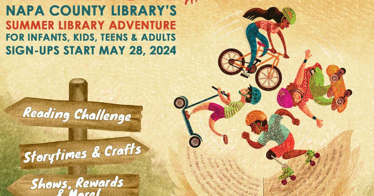 Adventure awaits at Napa County Library this summer