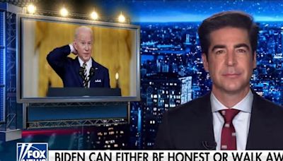 Jesse Watters: Biden can't be honest because he is terrified of alienating his base