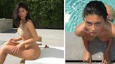 Kylie Jenner Posts a Slew of Pink and Gold Bikini Thirst Trap Photos