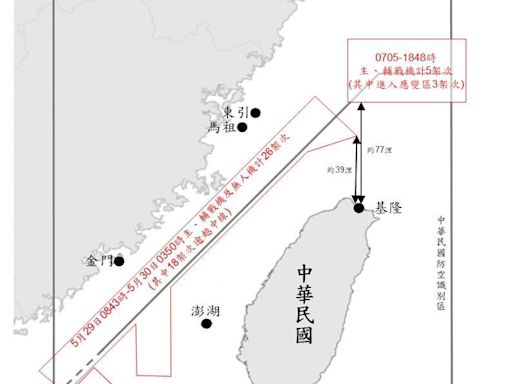 美參院訪問團來台挺賴「換來共機越界更近」？距離基隆僅39海浬