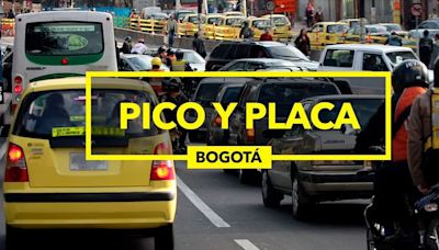 Tenga en cuenta: así regirá el Pico y Placa en Bogotá este lunes 15 de julio