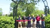 Lansing community cuts the ribbon on updated North Cemetary arch