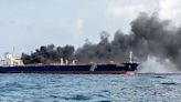 Two oil tankers are ablaze off Singapore, rescue underway