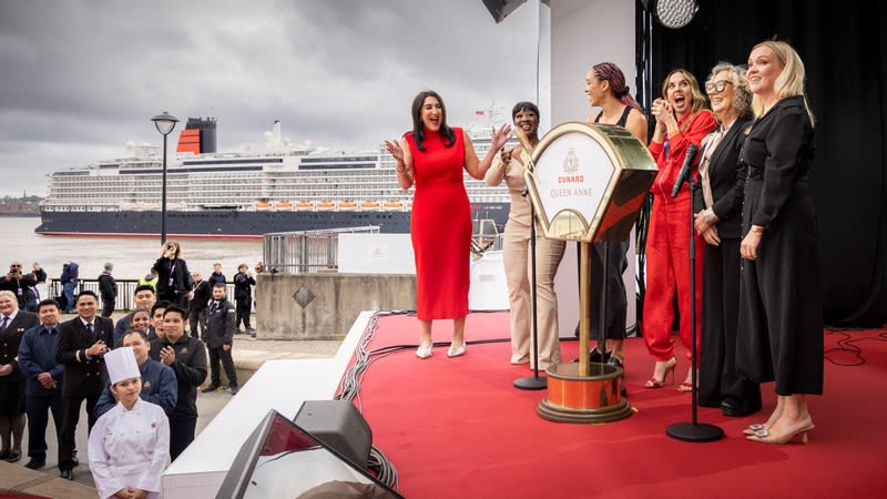 Cunard Names Queen Anne During Ceremony in Liverpool - Cruise Industry News | Cruise News