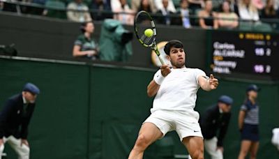 Carlos Alcaraz sets up repeat Daniil Medvedev Wimbledon semi-final