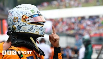 Lando Norris on Hungarian Grand Prix pole position