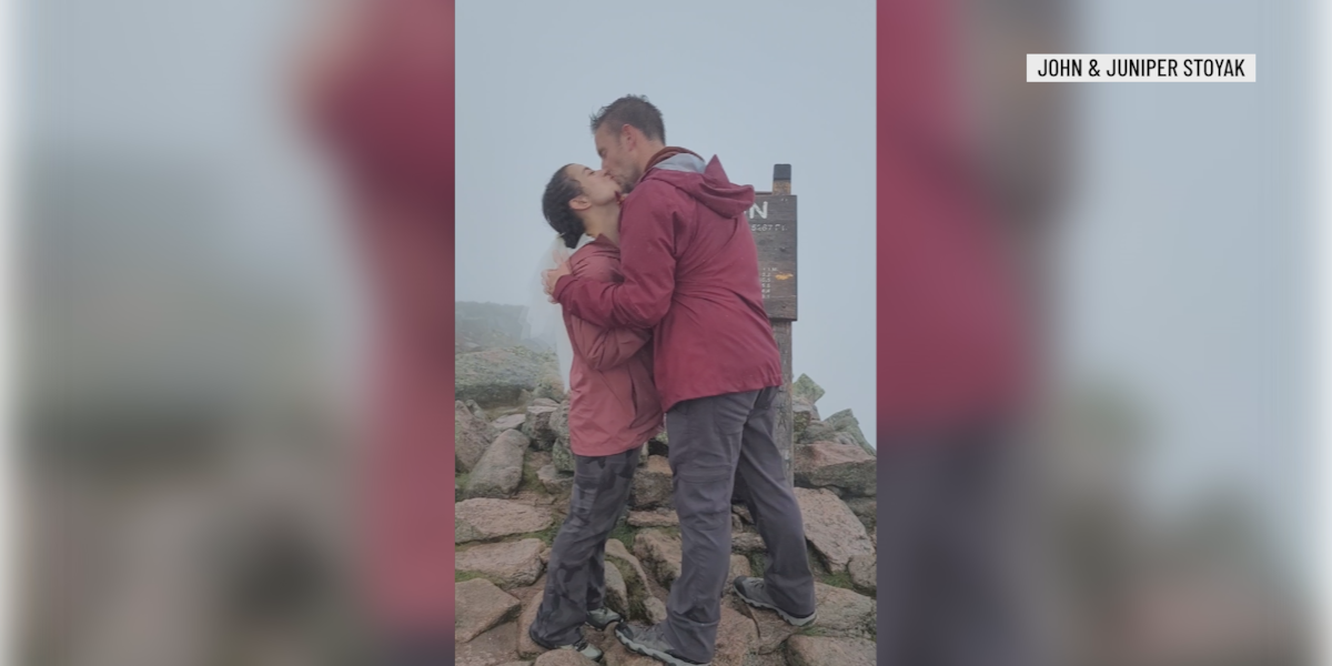 ‘It’s just for us:’ Couple gets married at mountain summit