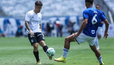 Grêmio vence Cruzeiro em jogo movimentado pelo Brasileirão Sub-20