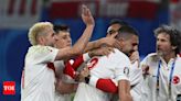 Merih Demiral shines as Turkey beat Austria to reach Euro 2024 quarter-final | Football News - Times of India