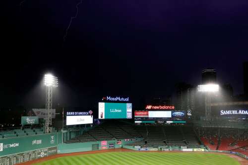 Woman accused of driving into Fenway Park, crashing into Coast Guard base