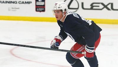 Rangers rookie Victor Mancini ‘in the mix’ for roster spot after Ryan Lindgren’s injury