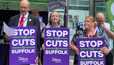 Council staff demand a stop to £65m budget cuts
