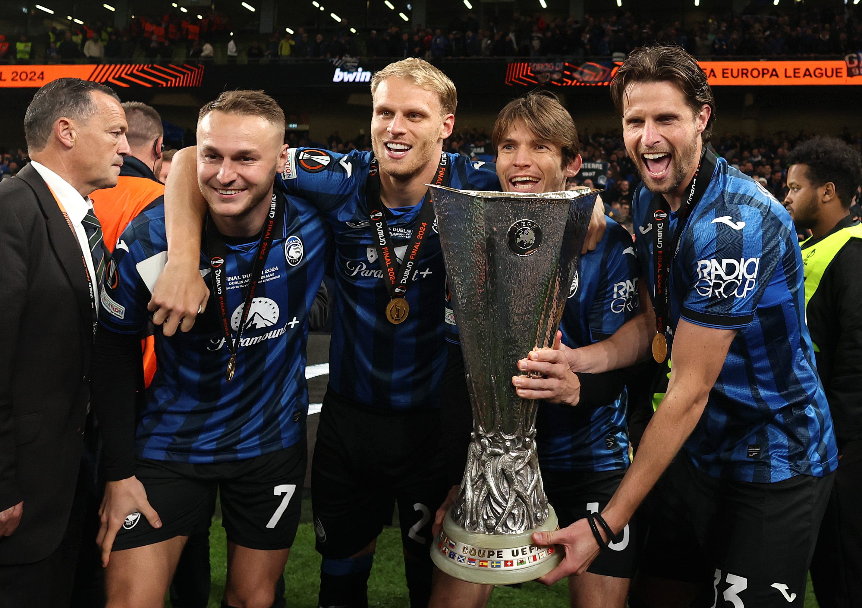 Atalanta stuns Bayer Leverkusen in Europa League final, ending 51-game unbeaten streak