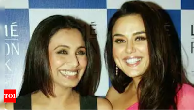 When Rani Mukerji said Preity Zinta talks a lot and she should talk less | Hindi Movie News - Times of India
