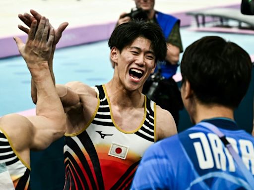 Japan snatch Olympic men's gymnastics gold after China stumble late on