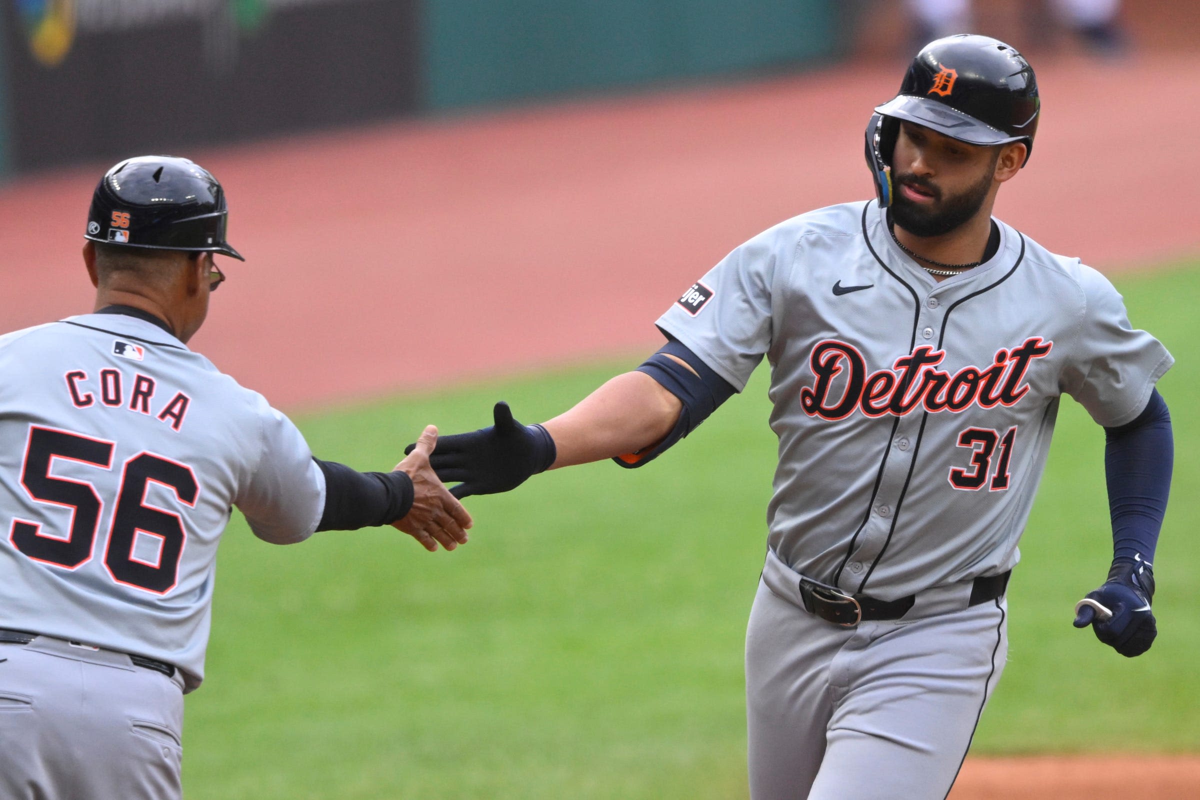 Detroit Tigers' Riley Greene blasts leadoff home run in 2-1 loss to Cleveland Guardians