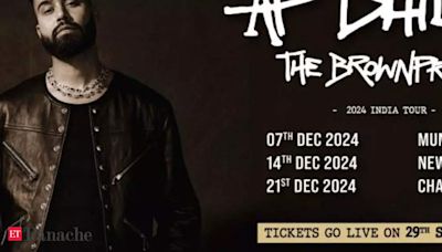 AP Dhillon Mumbai, Delhi, Chandigarh shows: Ticket sale timings - How to get alerted