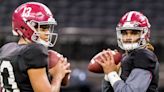 Revenge? Eagles' Jalen Hurts practices against Dolphins' QB who took his job at Alabama