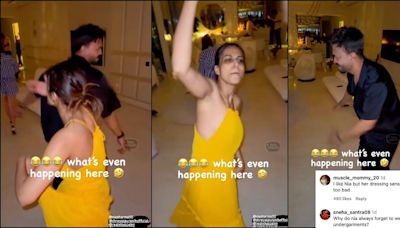 'Vulgar, awful dressing sense': Nia Sharma celebrates her birthday, dances with Vicky Jain; gets trolled for her outfit